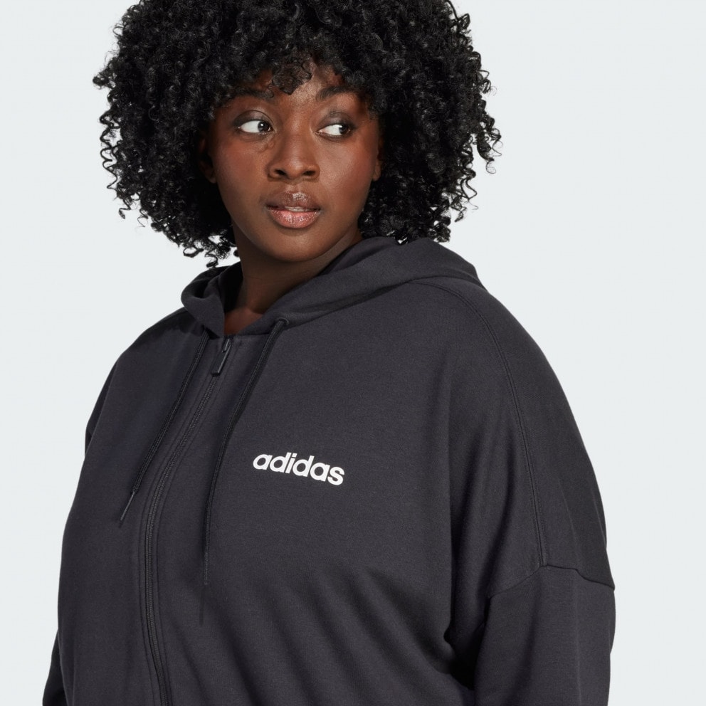 adidas sportswear Essentials Linear Full-Zip French Terry Hoodie