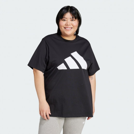 adidas sportswear Essentials Big Logo Cotton Tee (Plus Size)
