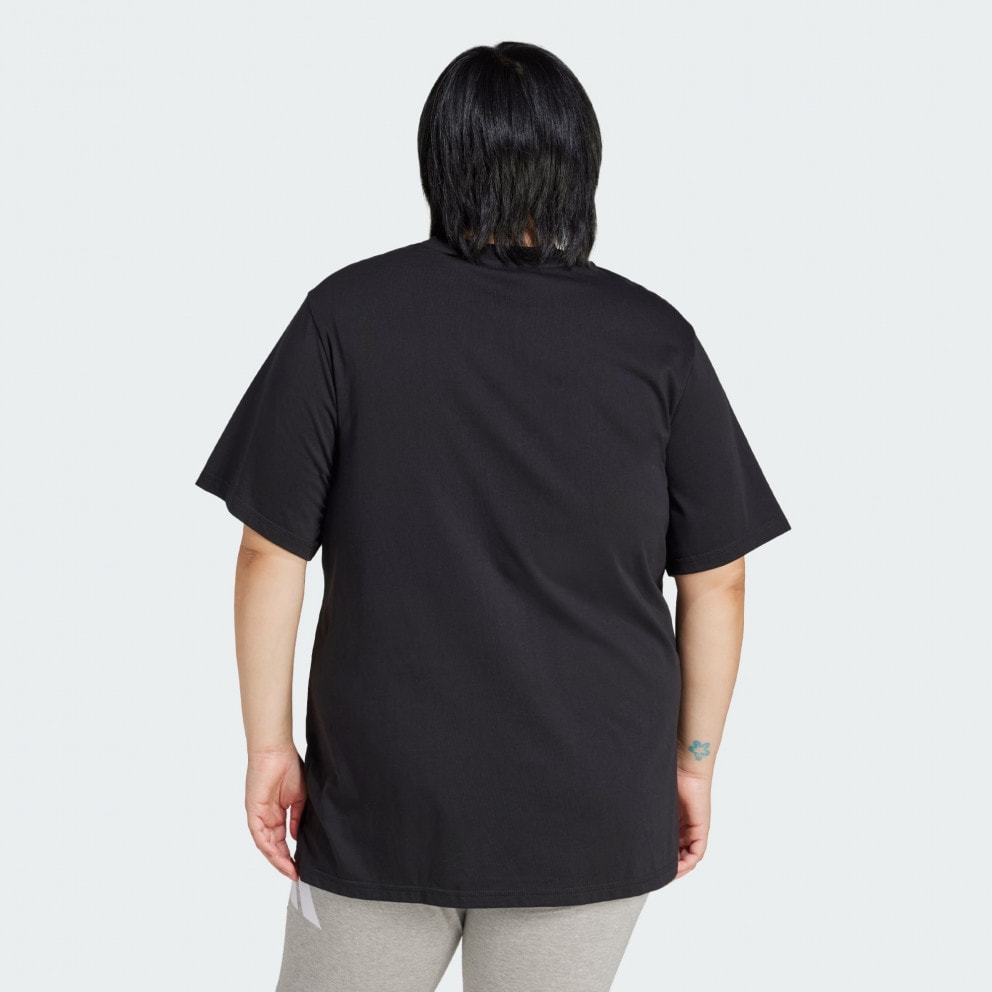 adidas sportswear Essentials Big Logo Cotton Tee (Plus Size)