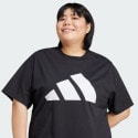 adidas sportswear Essentials Big Logo Cotton Tee (Plus Size)
