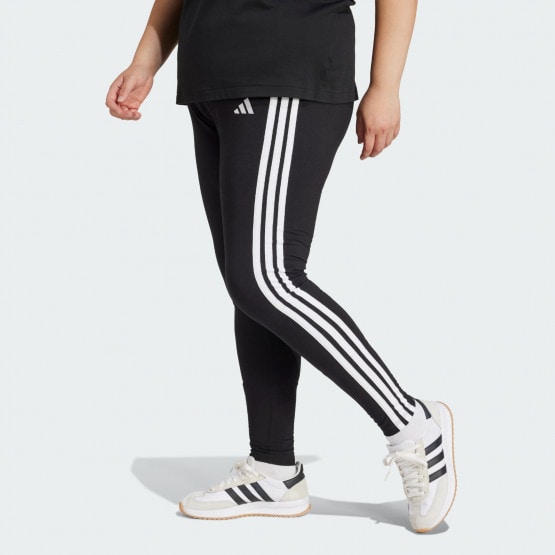 adidas sportswear Essentials 3-Stripes Cotton Leggings (Plus Size)