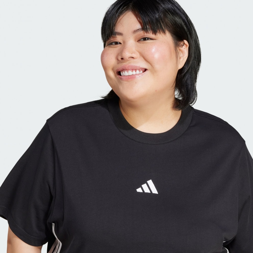 adidas sportswear Essentials 3-Stripes Cotton Tee (Plus Size)