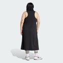 adidas sportswear Essentials 3-Stripes Long Racerback Dress (Plus Si