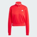 adidas sportswear Essentials Color Pop French Terry Crop Quarter-Zip