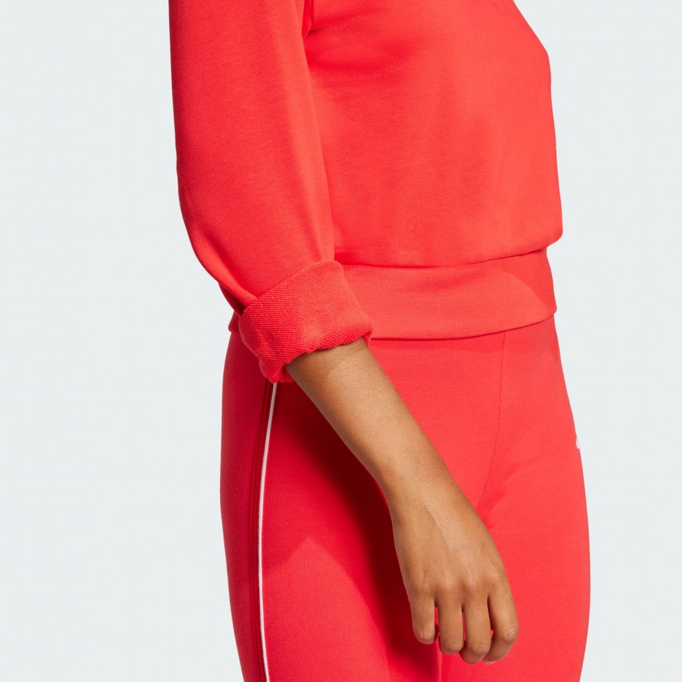 adidas sportswear Essentials Color Pop French Terry Crop Quarter-Zip