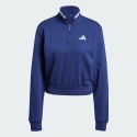 adidas sportswear Essentials Color Pop French Terry Crop Quarter-Zip