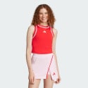 adidas sportswear Essentials Color-Pop Cotton Crop Tank Top