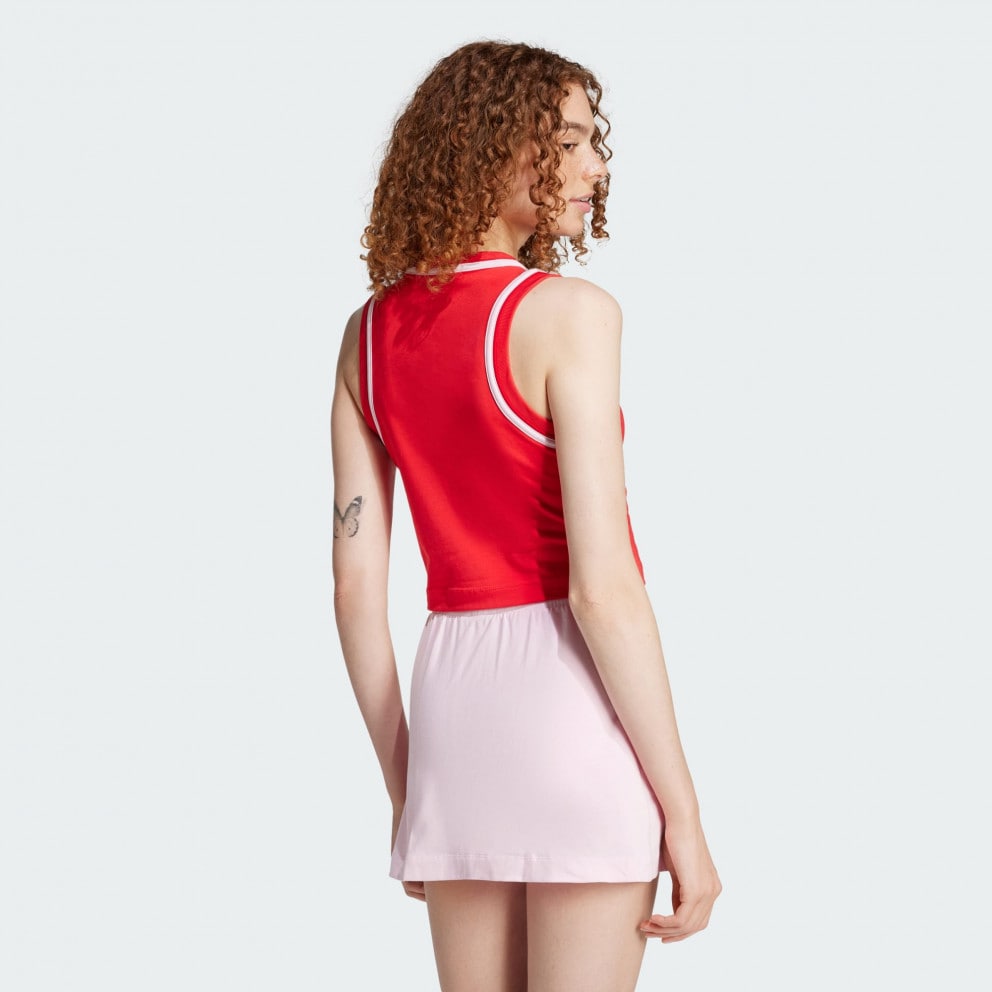 adidas sportswear Essentials Color-Pop Cotton Crop Tank Top