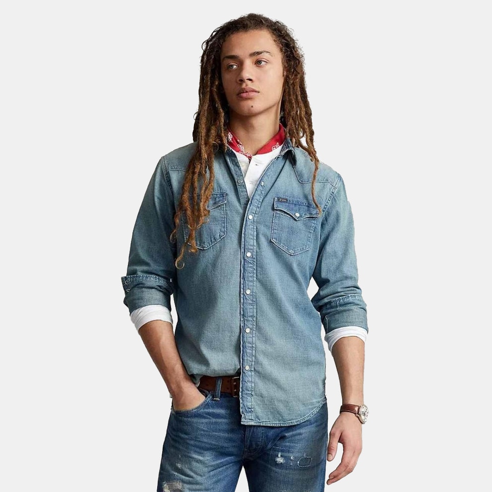 Polo Ralph Lauren Denim Western Ανδρικό Πουκάμισο