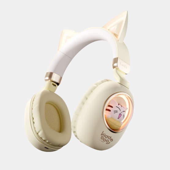 KIDDOBOO Delulu Bluetooth Headphones Gold