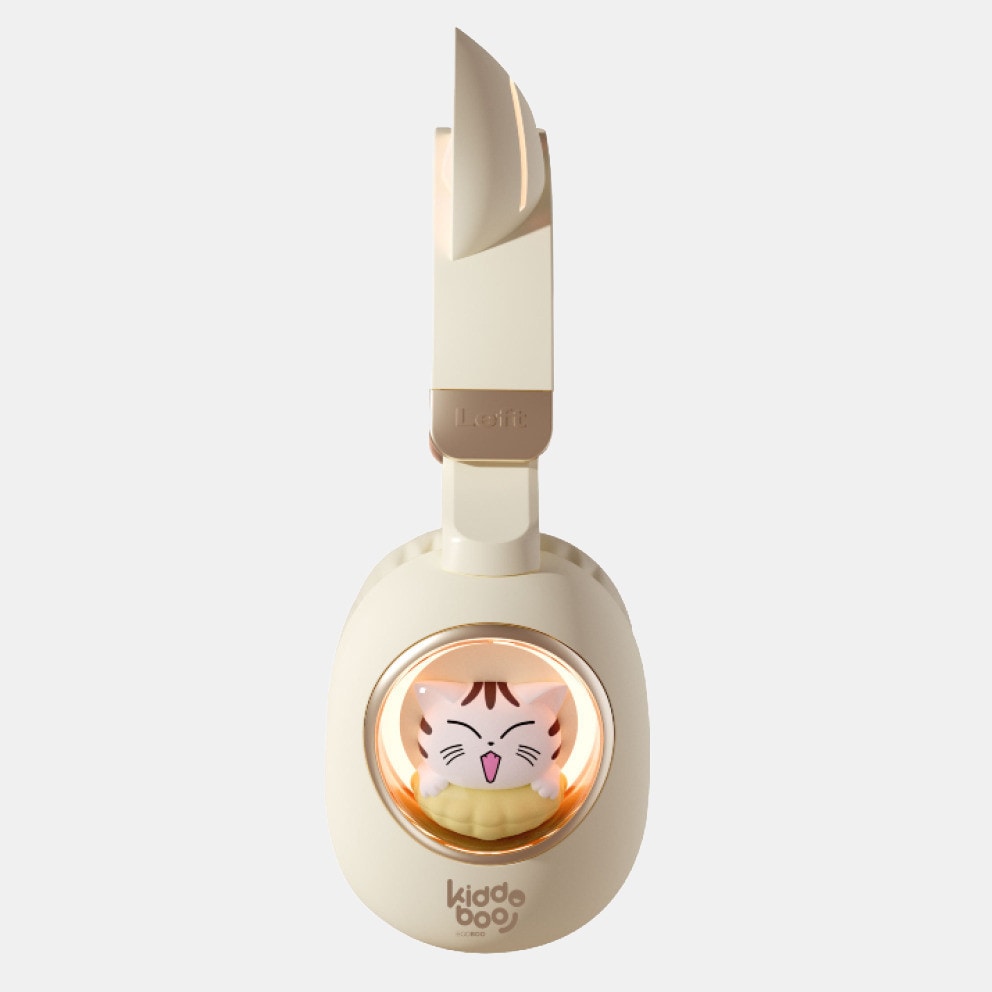 KIDDOBOO Delulu Bluetooth Headphones Gold
