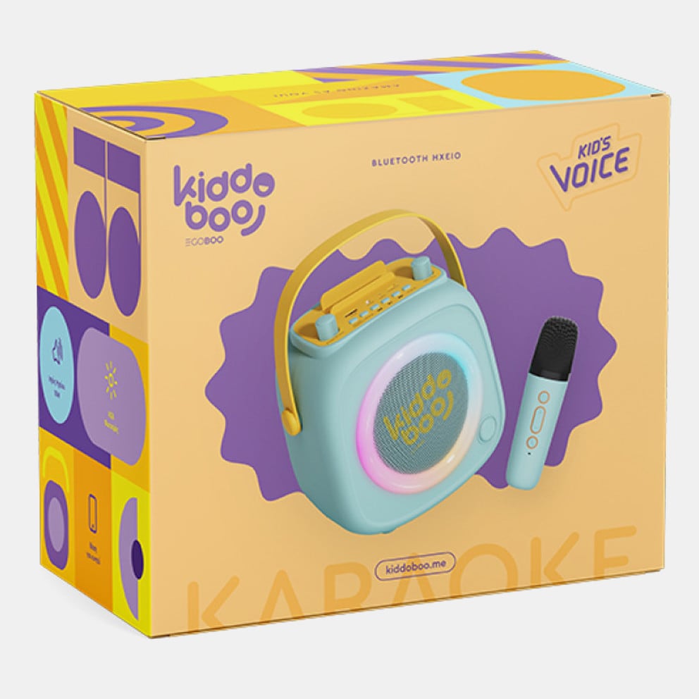 KIDDOBOO KidsVoice BT Speaker & Mic Mint