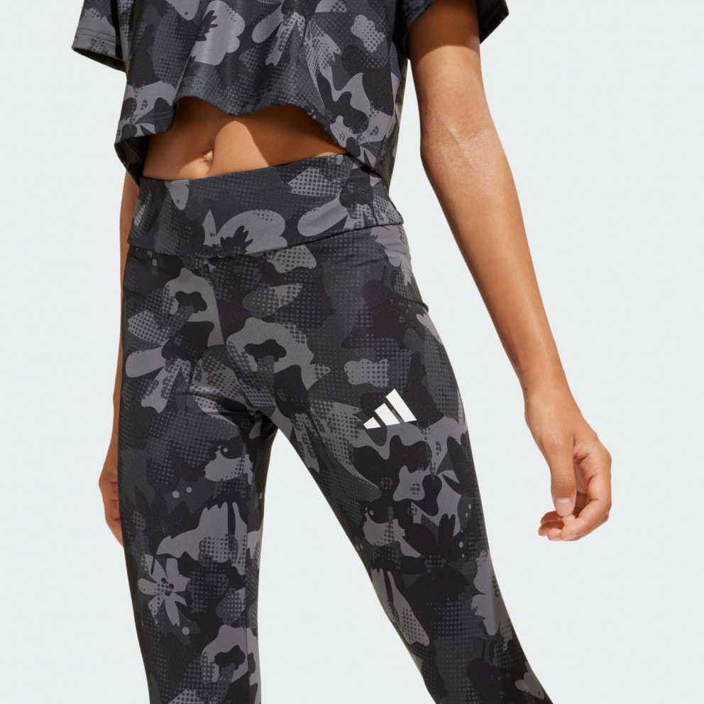 adidas Train Essentials Flower Print Leggings Kids