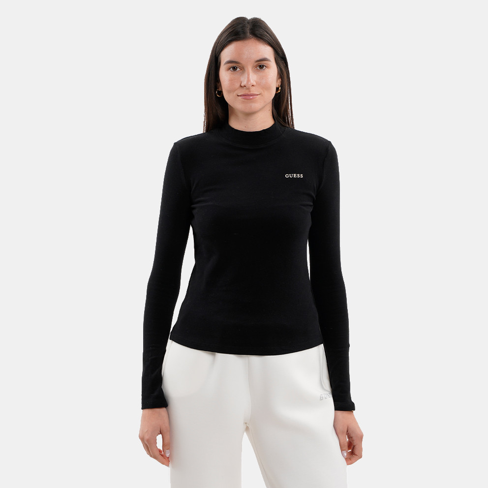  Guess Midge Ls High Neck T Μπλουζα Γυναικειο (9000192260_68603) 2025