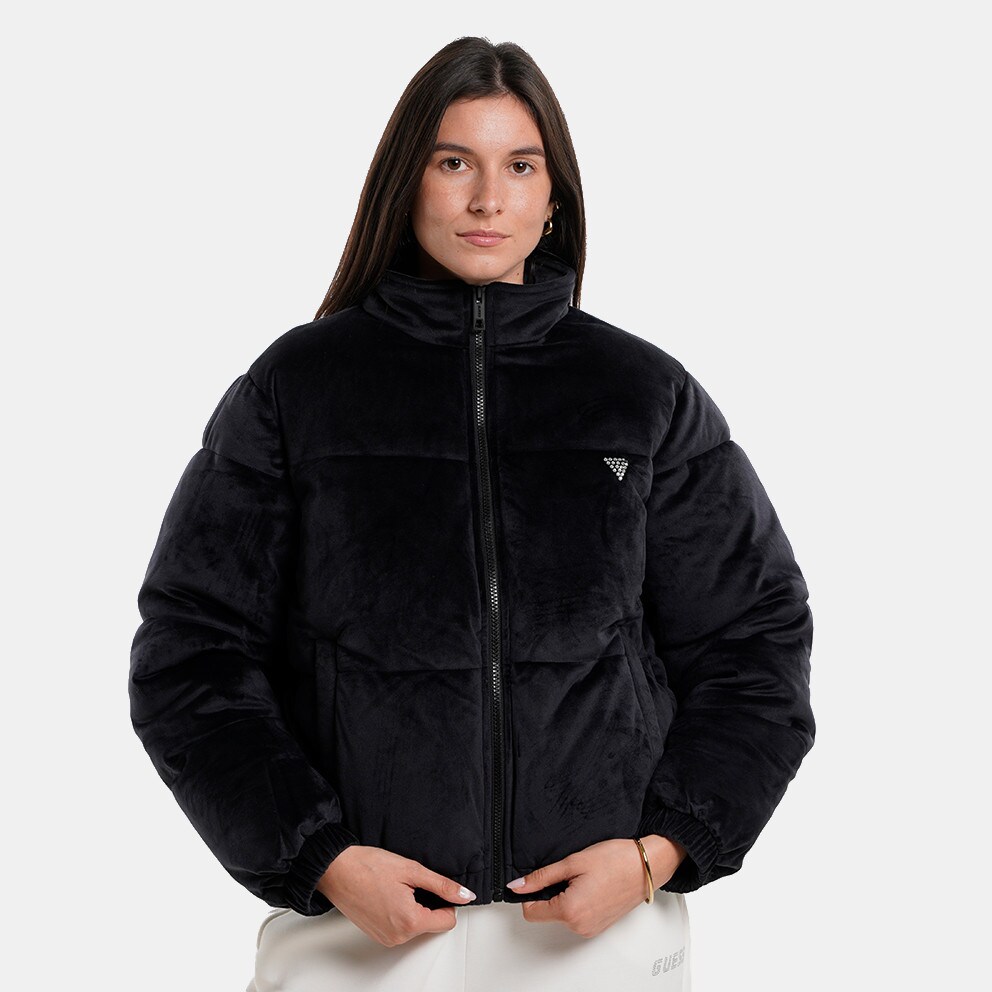  Guess Couture Puffer Γυναικείο Μπουφάν (9000192366_68603) 2025