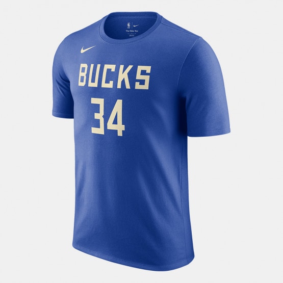 Nike NBA City Edition Giannis Antetokounmpo Milwaukee Bucks Ανδρικό Μπασκετικό T-Shirt