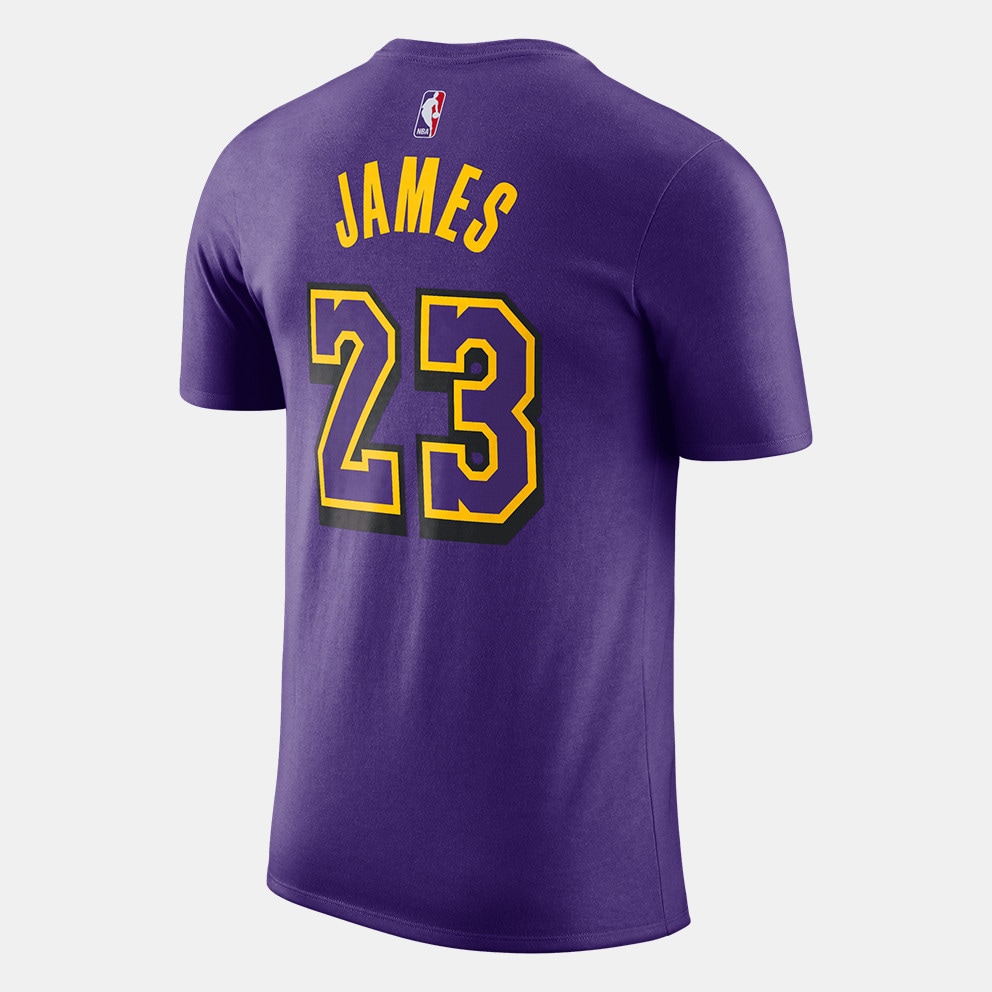 Nike NBA City Edition LeBron James Los Angeles Lakers Ανδρικό Μπασκετικό T-Shirt