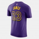 Nike NBA City Edition LeBron James Los Angeles Lakers Ανδρικό Μπασκετικό T-Shirt
