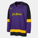 Nike NBA City Edition Los Angeles Lakers Μπασκετική Μπλούζα με Μακρύ Μανίκι