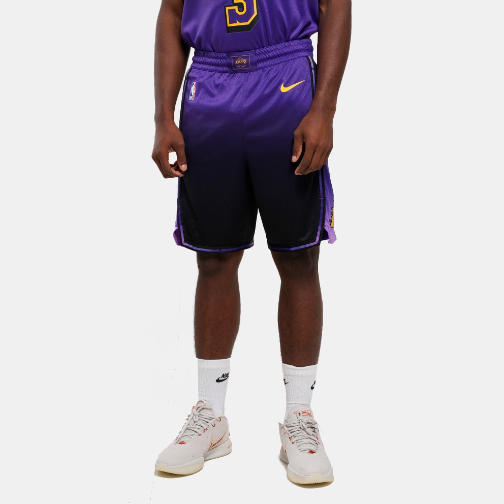 Nike NBA City Edition Los Angeles Lakers Ανδρικό Μπασκετικό Σορτς