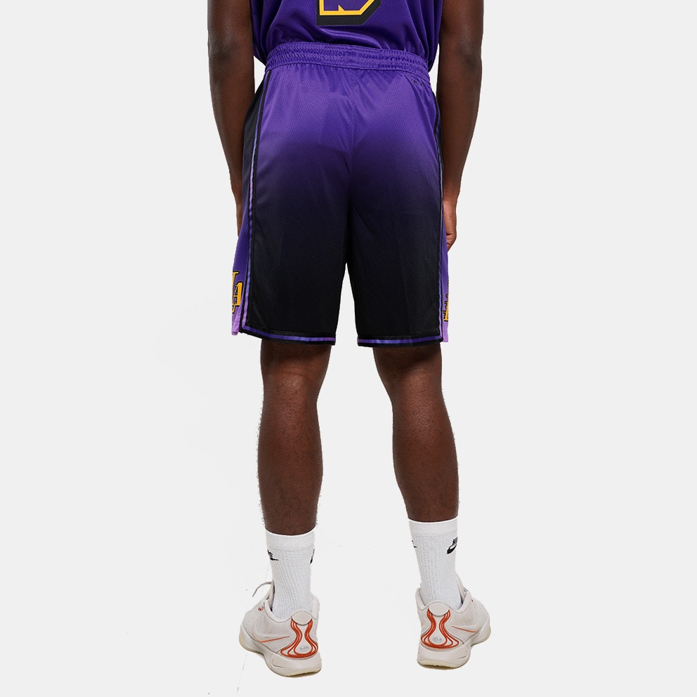 Nike NBA City Edition Los Angeles Lakers Men s Basketball Short Purple FQ4410 504