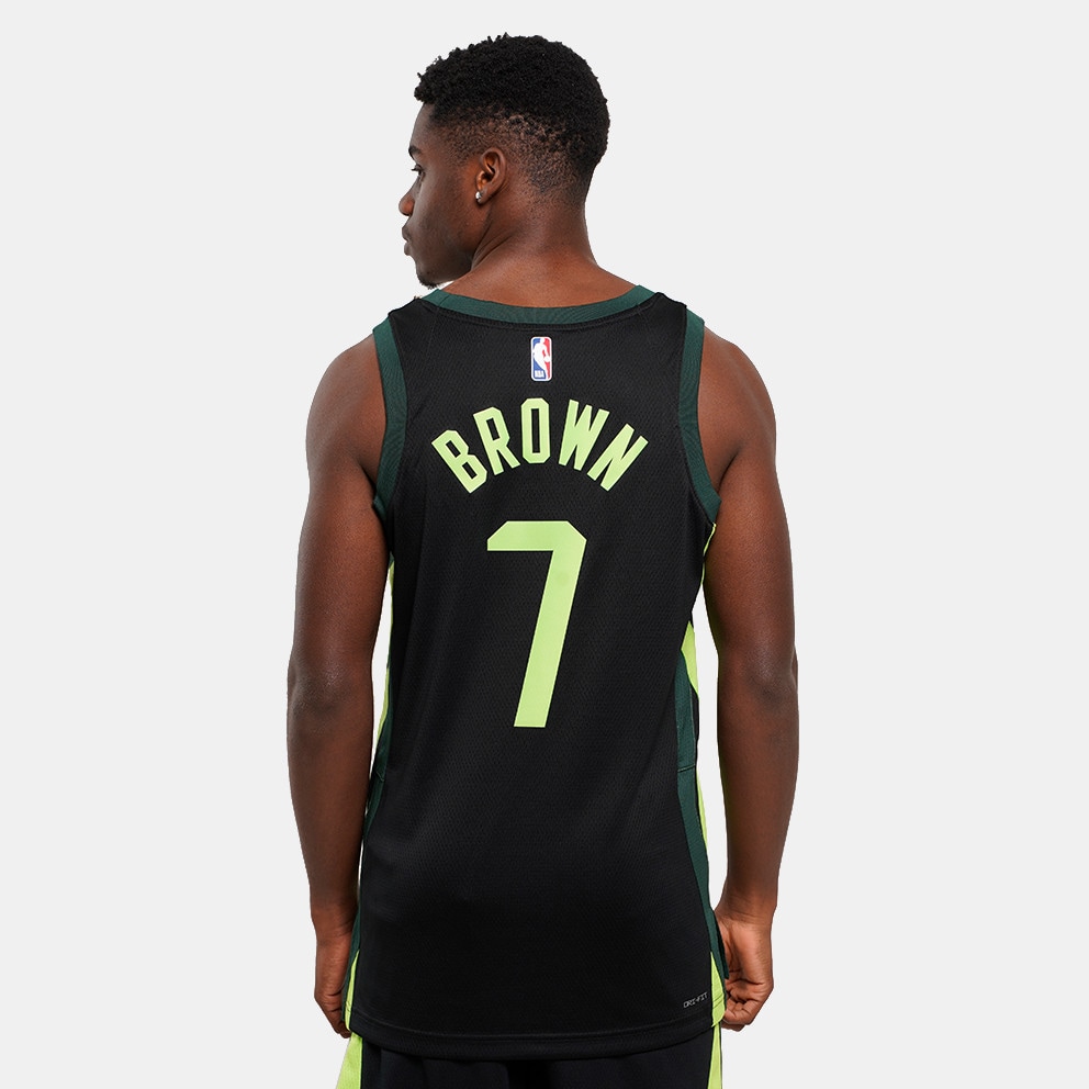 Nike NBA City Edition Jaylen Brown Boston Celtics Ανδρική Μπασκετική Φανέλα