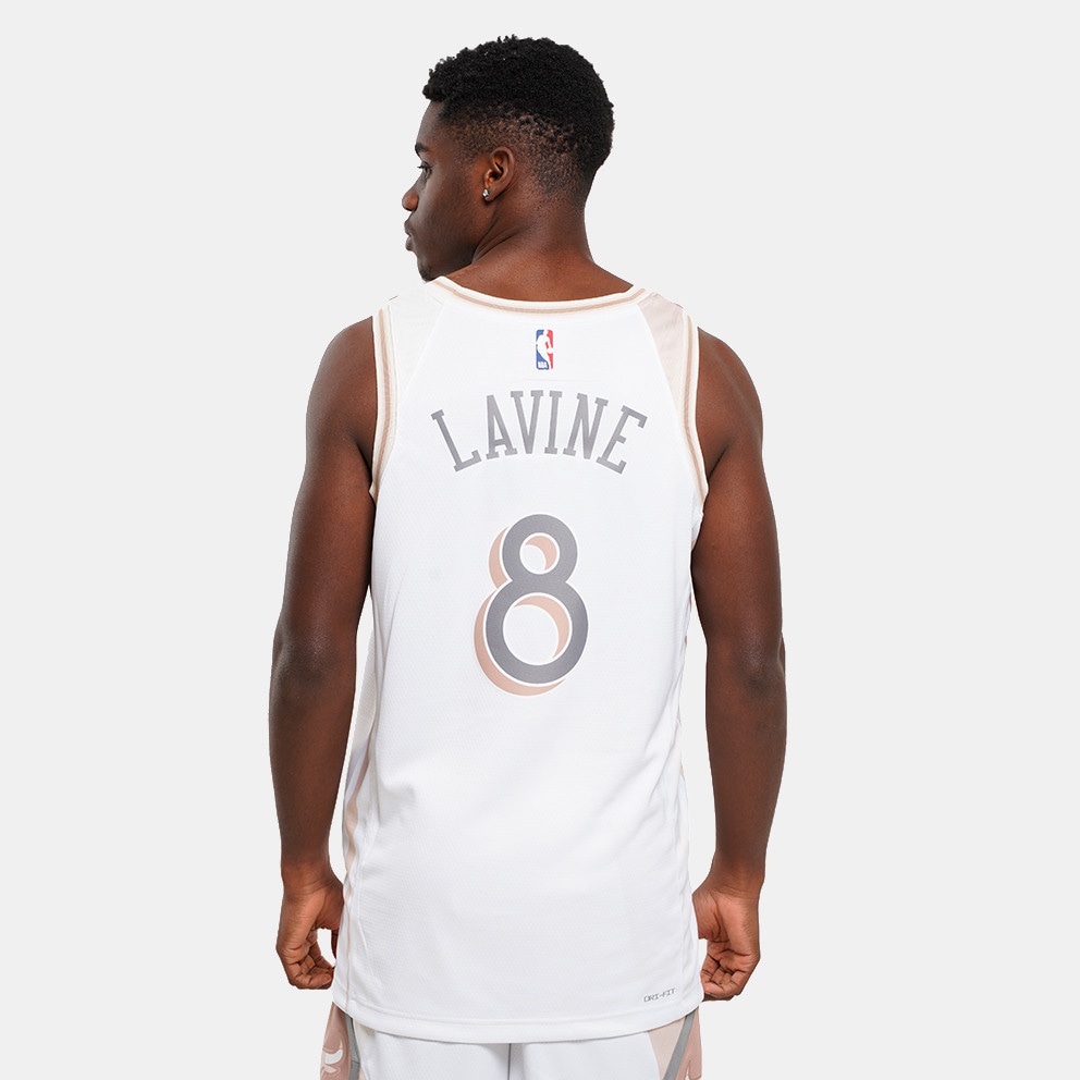 Nike NBA City Edition Zach LaVine Chicago Bulls Ανδρική Μπασκετική Φανέλα