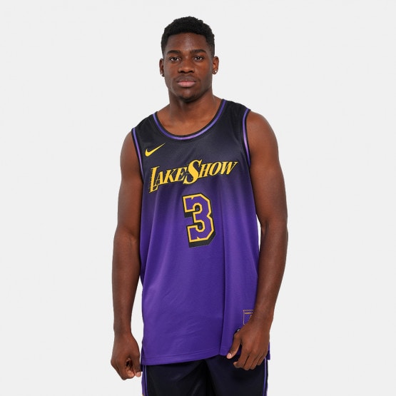 Nike NBA City Edition Anthony Davis Los Angeles Lakers Men's Basketball Jersey