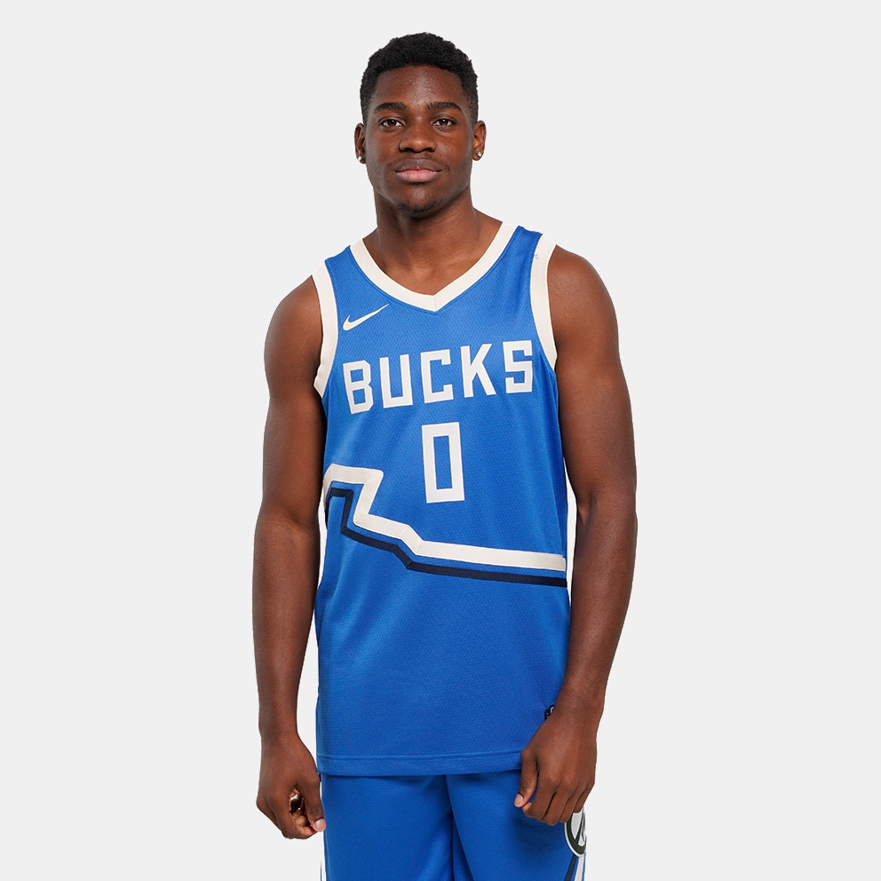 Nike NBA City Edition Lillard Damian Milwaukee Bucks Men's Basketball Jersey