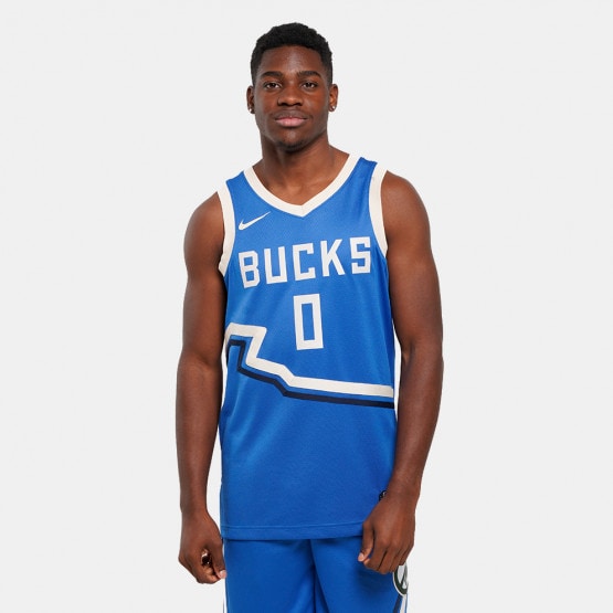 Nike NBA City Edition Lillard Damian Milwaukee Bucks Men's Basketball Jersey