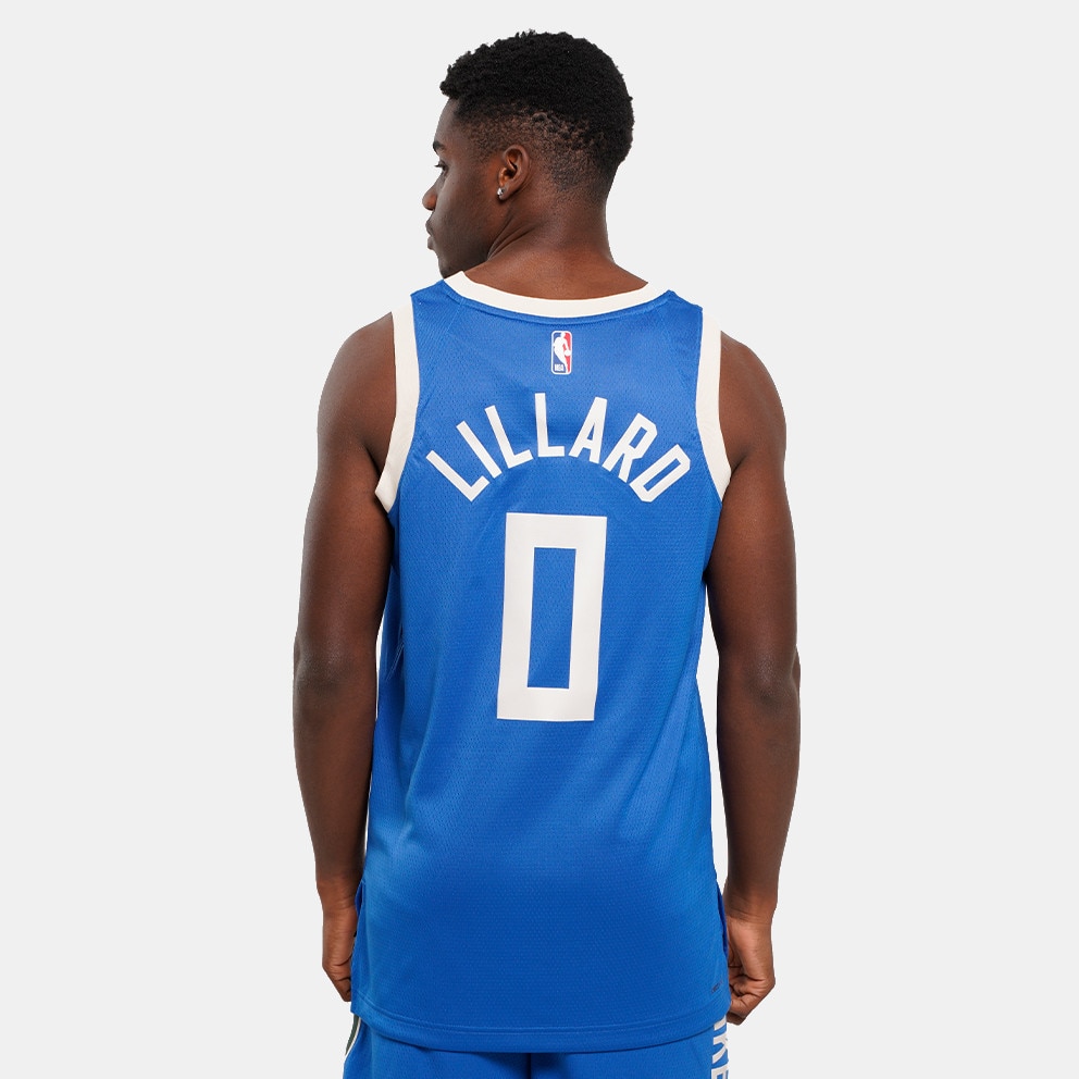 Nike NBA City Edition Lillard Damian Milwaukee Bucks Men's Basketball Jersey