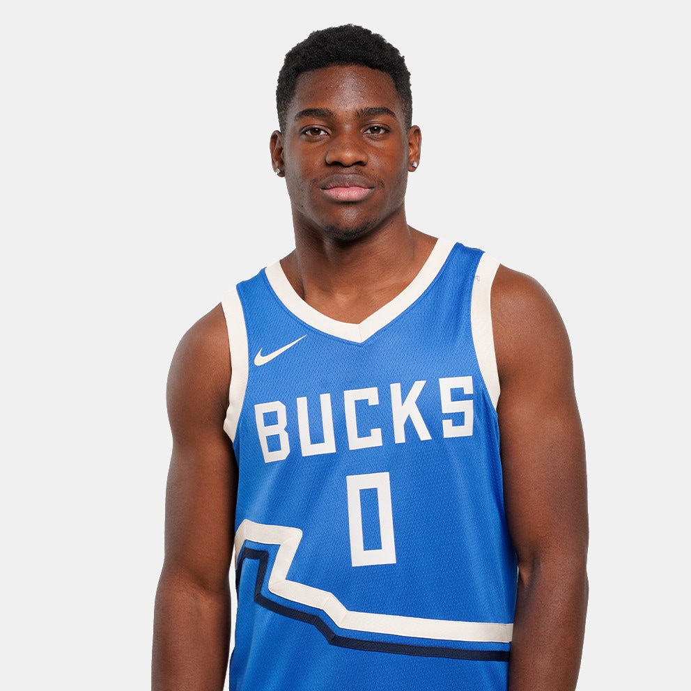 Nike NBA City Edition Lillard Damian Milwaukee Bucks Men's Basketball Jersey