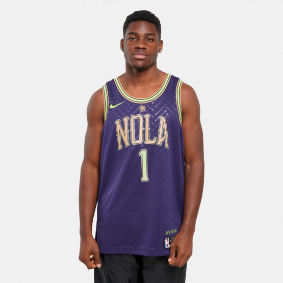Nike NBA City Edition Zion Williamson New Orleans Pelicans Basketball Jersey