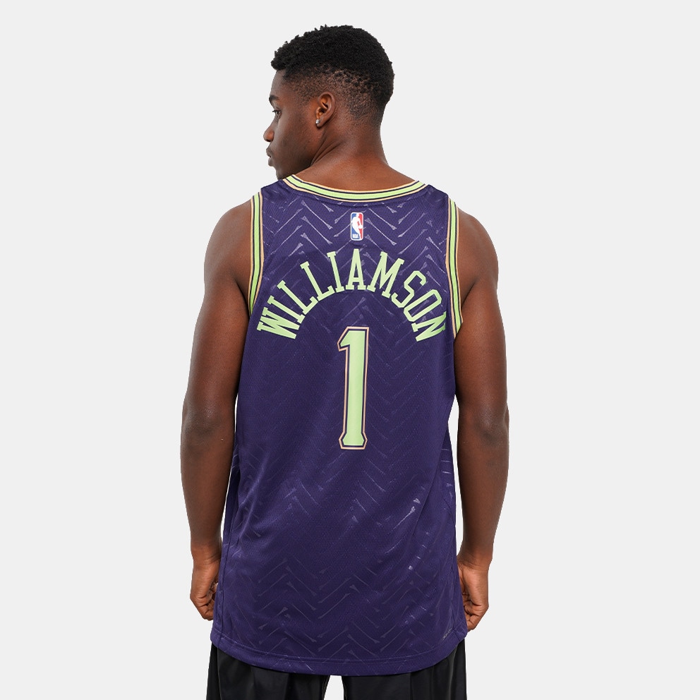 Nike NBA City Edition Zion Williamson New Orleans Pelicans Basketball Jersey