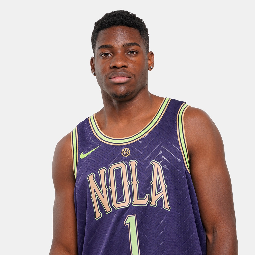Nike NBA City Edition Zion Williamson New Orleans Pelicans Basketball Jersey