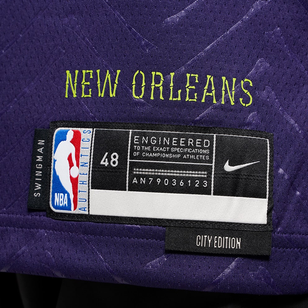 Nike NBA City Edition Zion Williamson New Orleans Pelicans Basketball Jersey