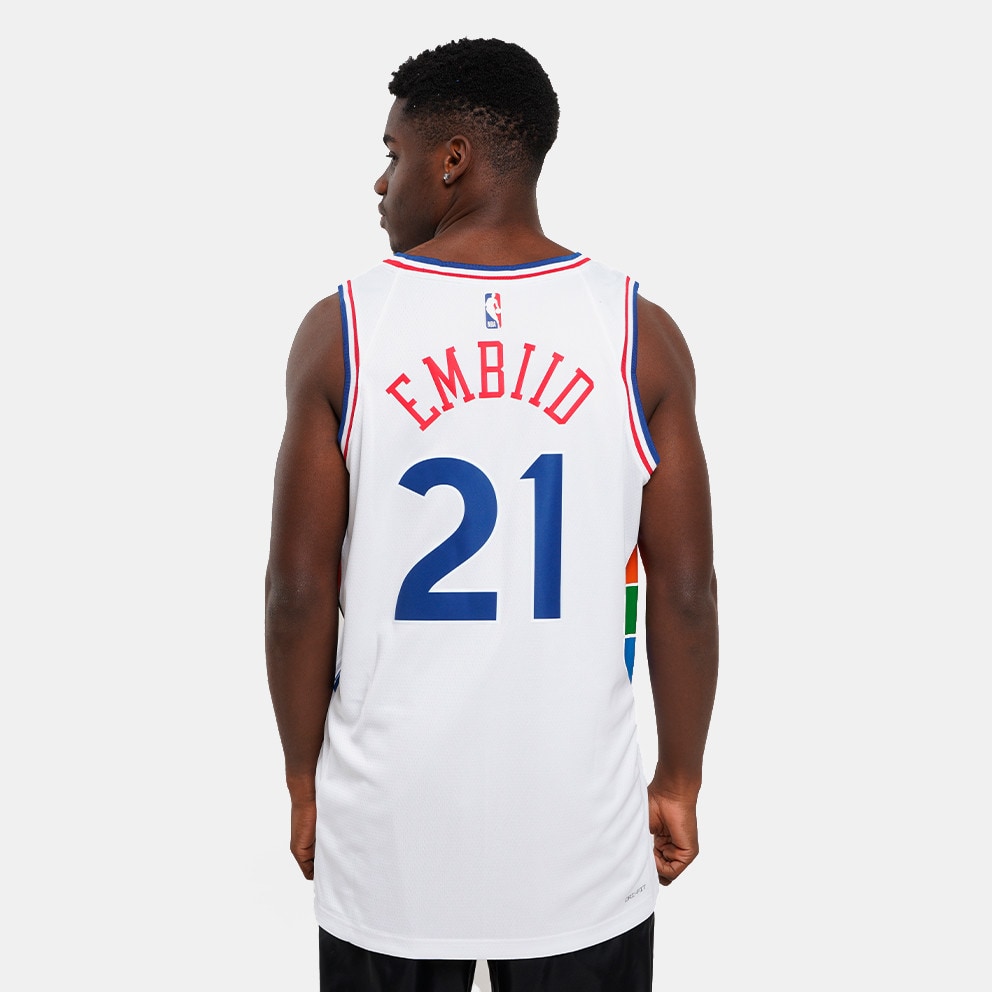 Nike NBA City Edition Joel Embiid Philadelphia 76ers Μπασκετική Φανέλα