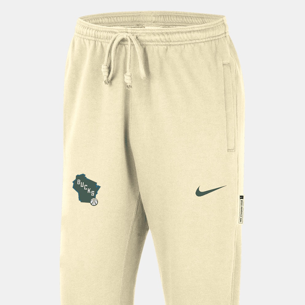 Nike NBA City Edition Milwaukee Bucks Ανδρικό Παντελόνι Φόρμας