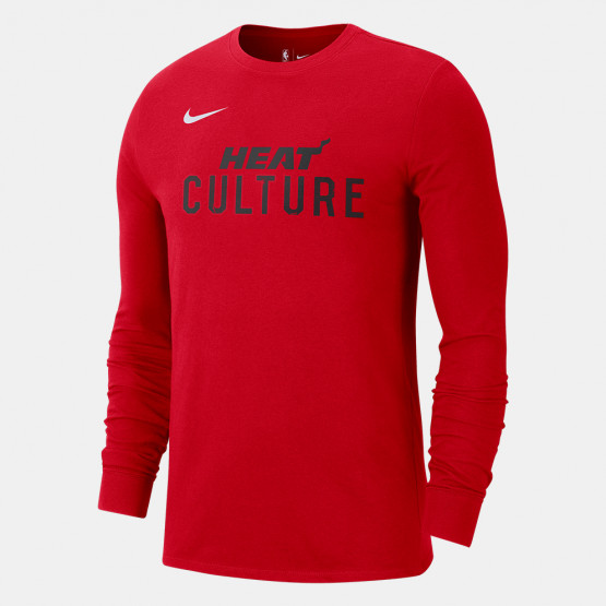 Nike NBA City Edition Miami Heat Men's Longsleeve Shirt