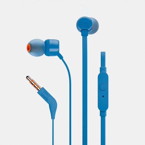 JBL T110, InEar Universal Headphones 1-button Mic/