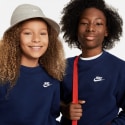 Nike K Nsw Club Flc Crew Ls Lbr Παιδικό Φούτερ