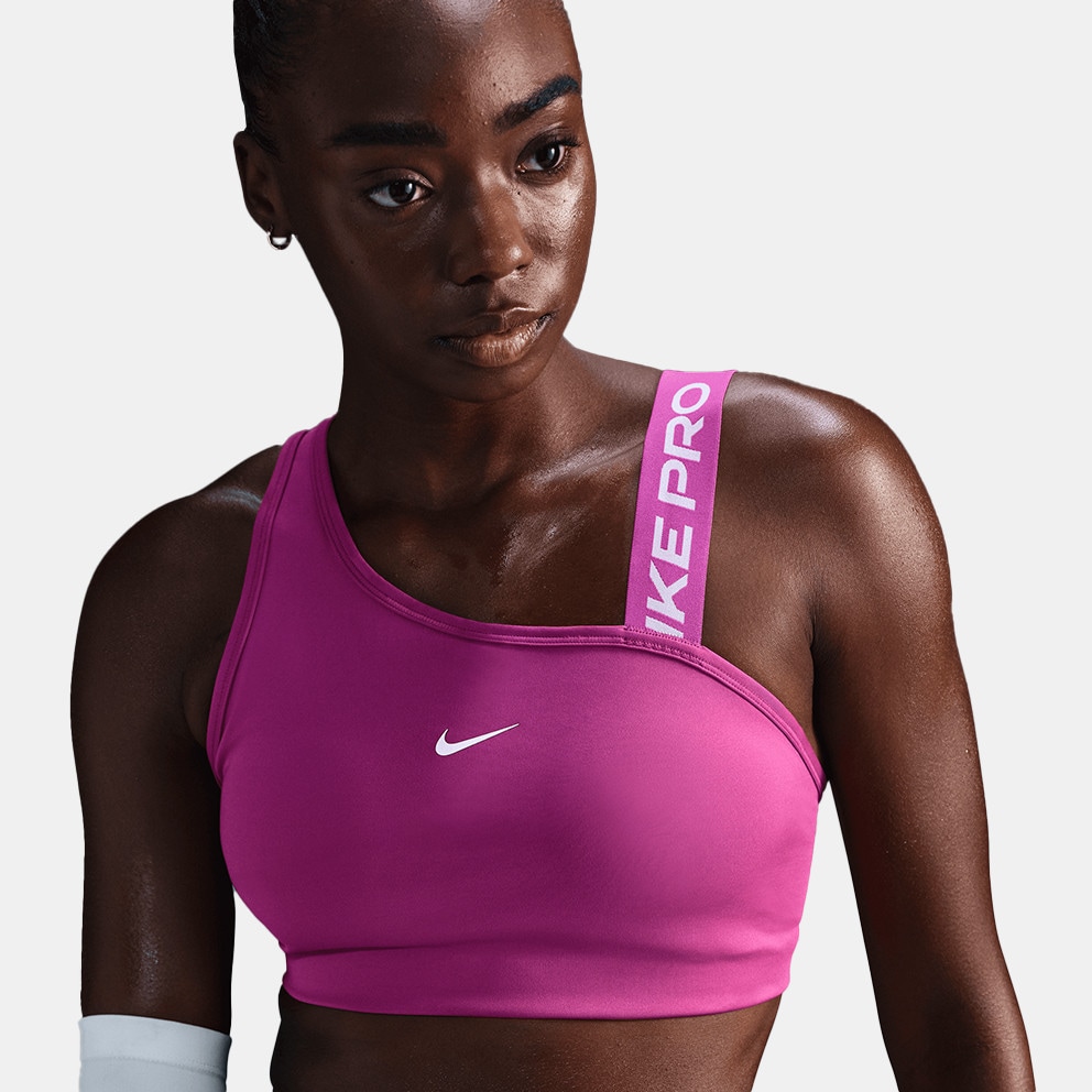 Nike Swoosh Asymmetrical Αθλητικό Μπουστάκι