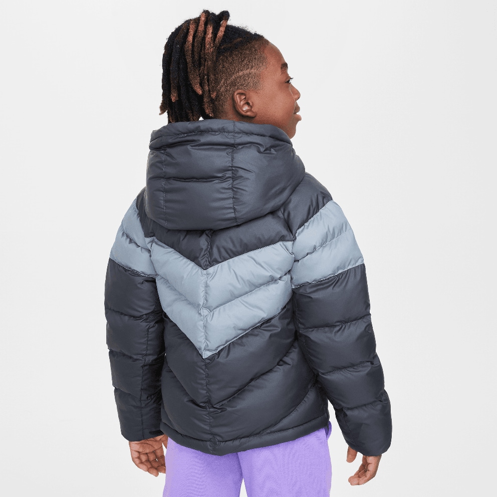 Nike Synthetic Hooded Kids Jacket