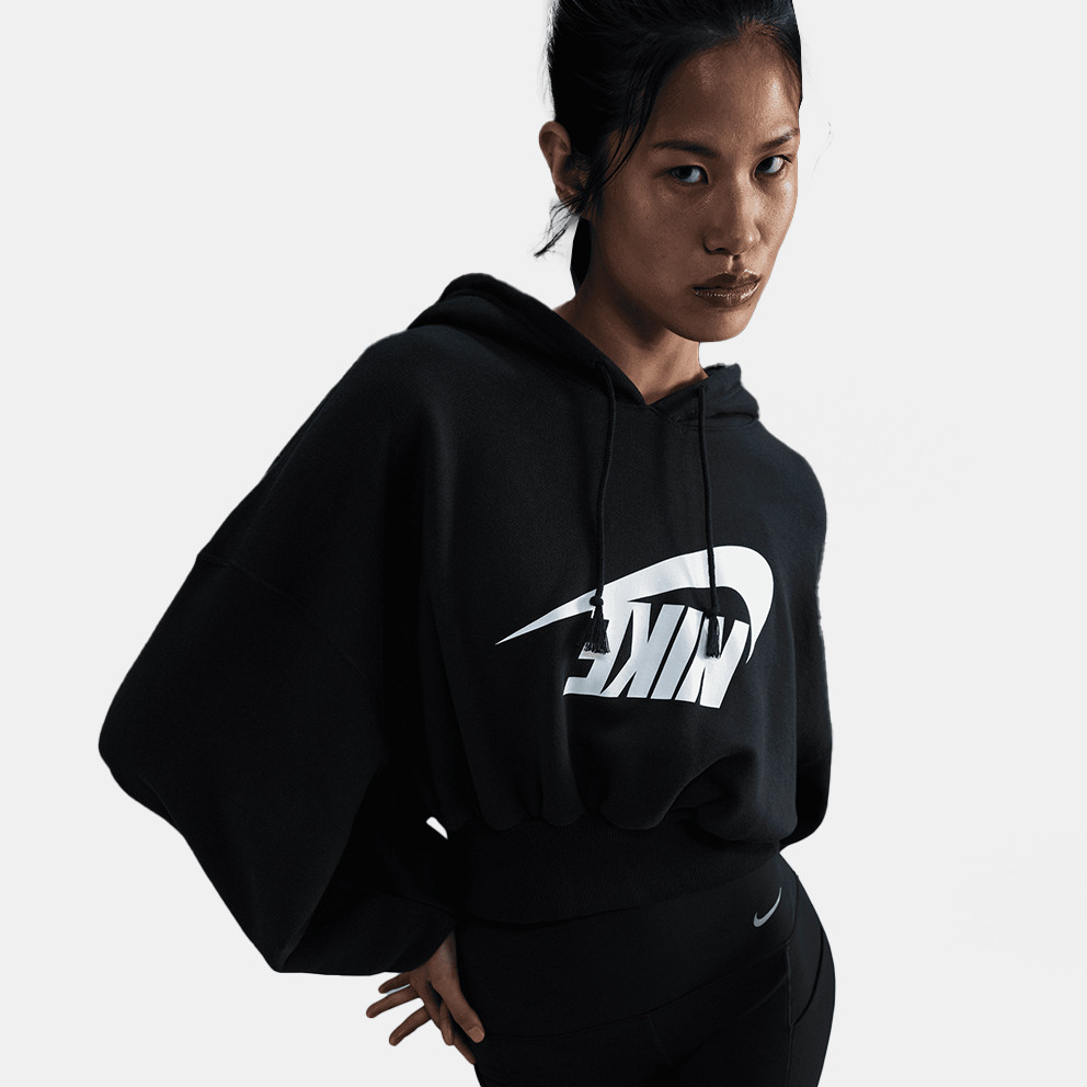  Nike Sportswear Fleece Crop Dance Γυναικεία Μπλούζα με Κουκούλα (9000191504_4376) 2025
