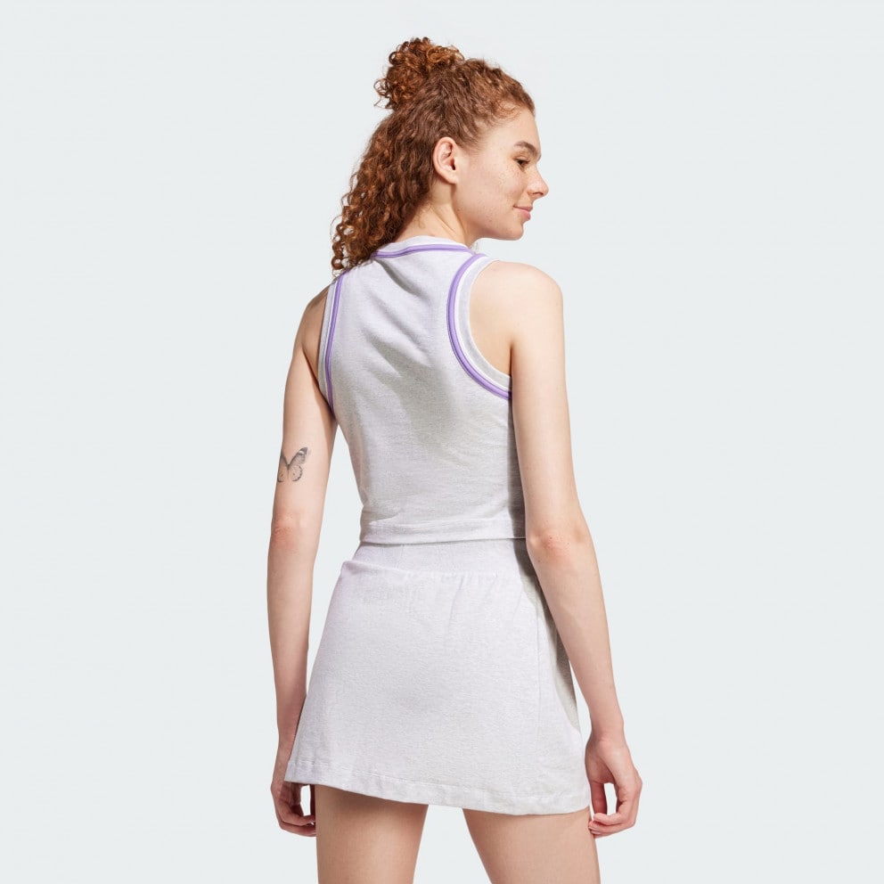 adidas sportswear Essentials Color-Pop Cotton Crop Tank Top
