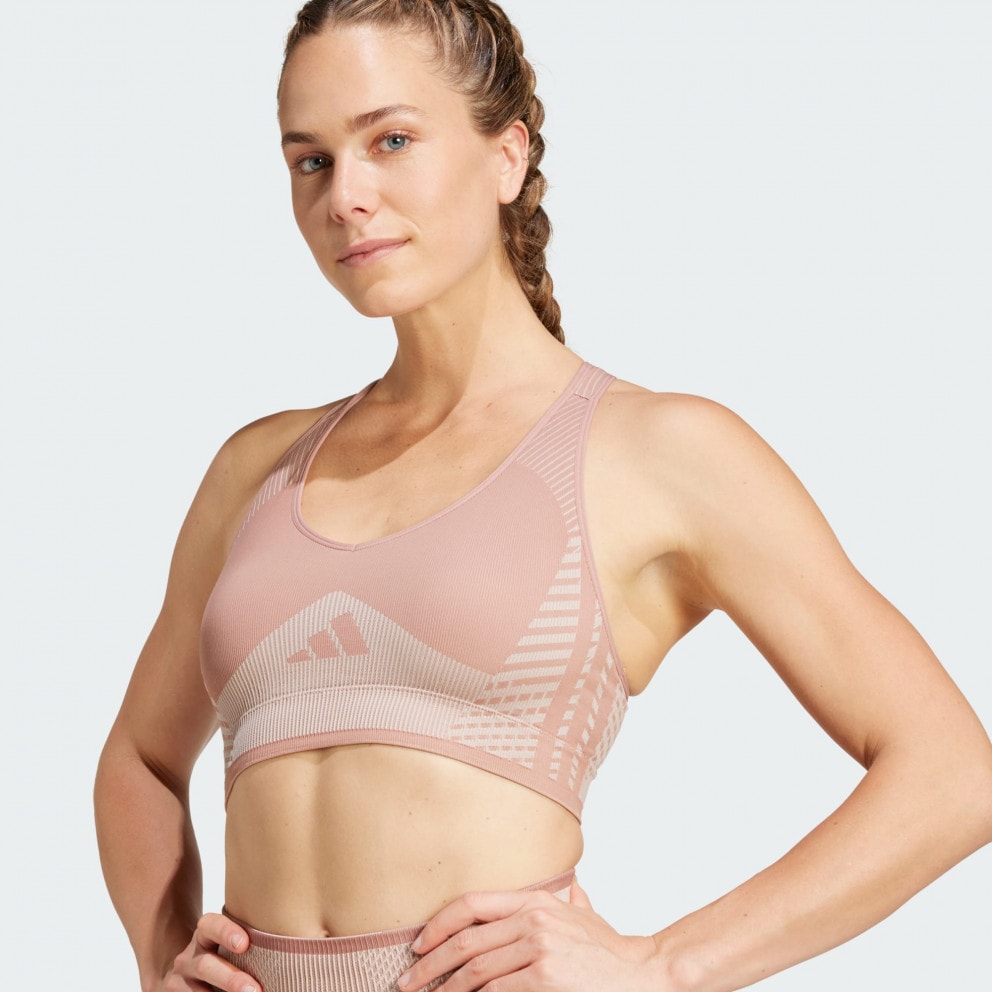 adidas Aeroknit Training Light Support Bra