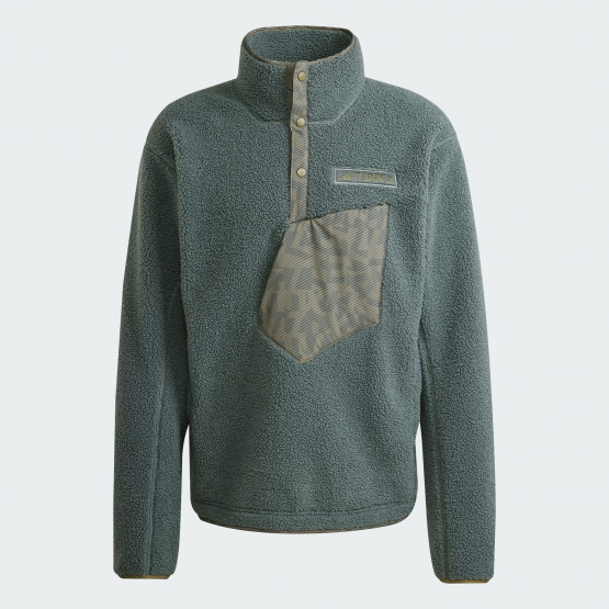 adidas Terrex Xploric High Pile Fleece Pullover Sweatshirt
