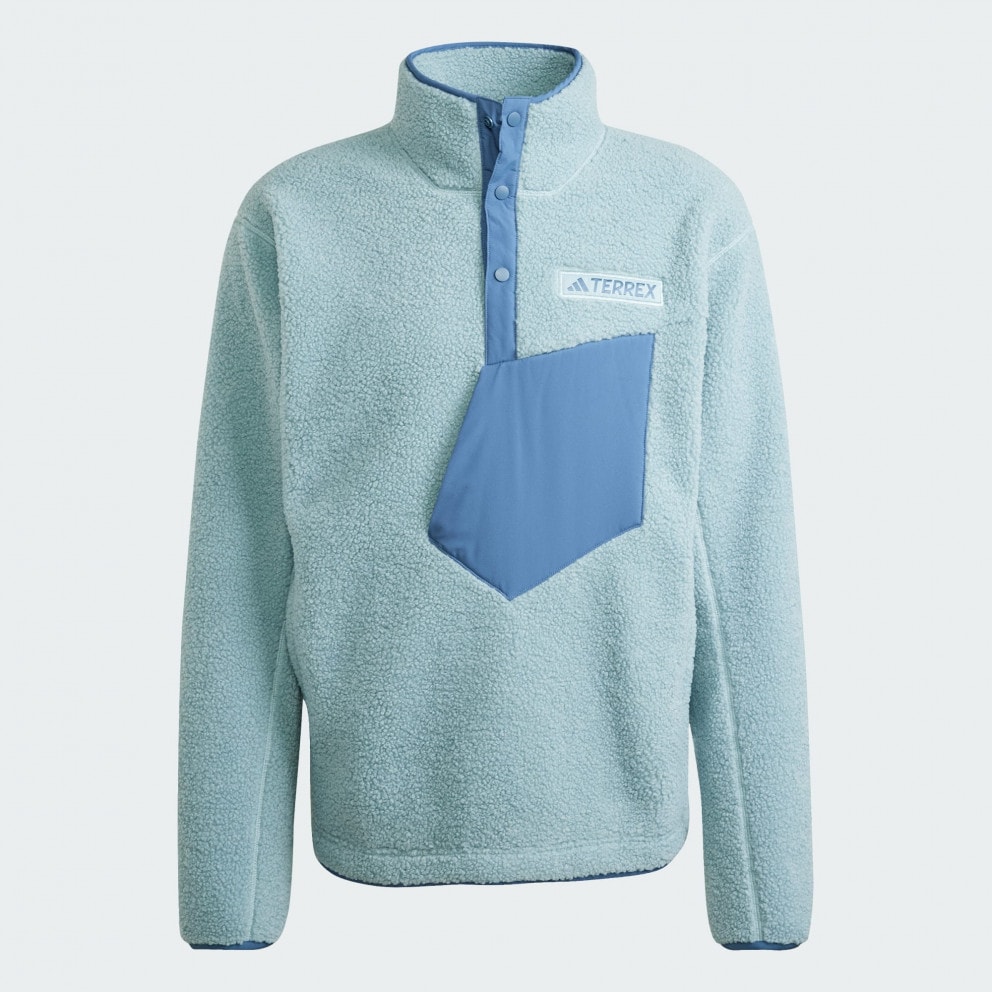 adidas Terrex Xploric High Pile Fleece Pullover Sweatshirt