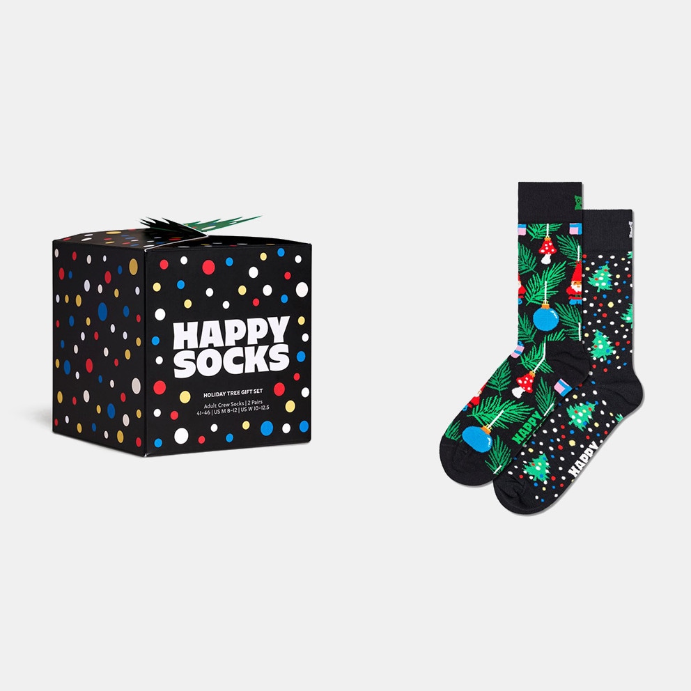 Happy Socks 2-Pack Holiday Tree 2-Pack Unisex Socks