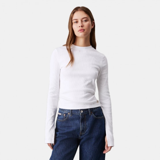 Calvin Klein Γυναικεία Μπλούζα με Μακρύ Μανίκι